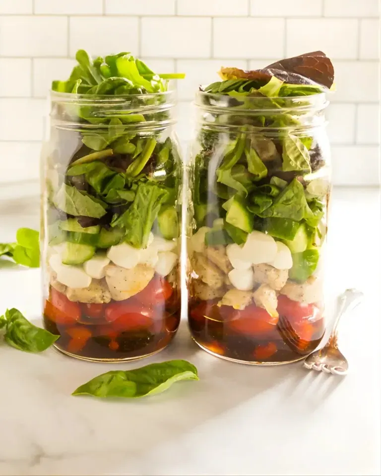 Salada Colorida no Pote