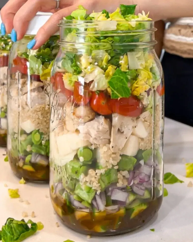 Salada Completa em Camadas